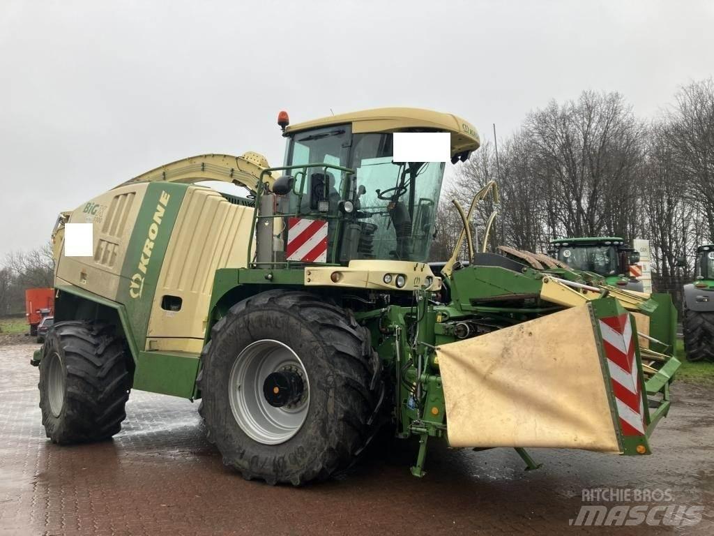Krone BIG X 1100 Ενσιρωκοπτικές μηχανές