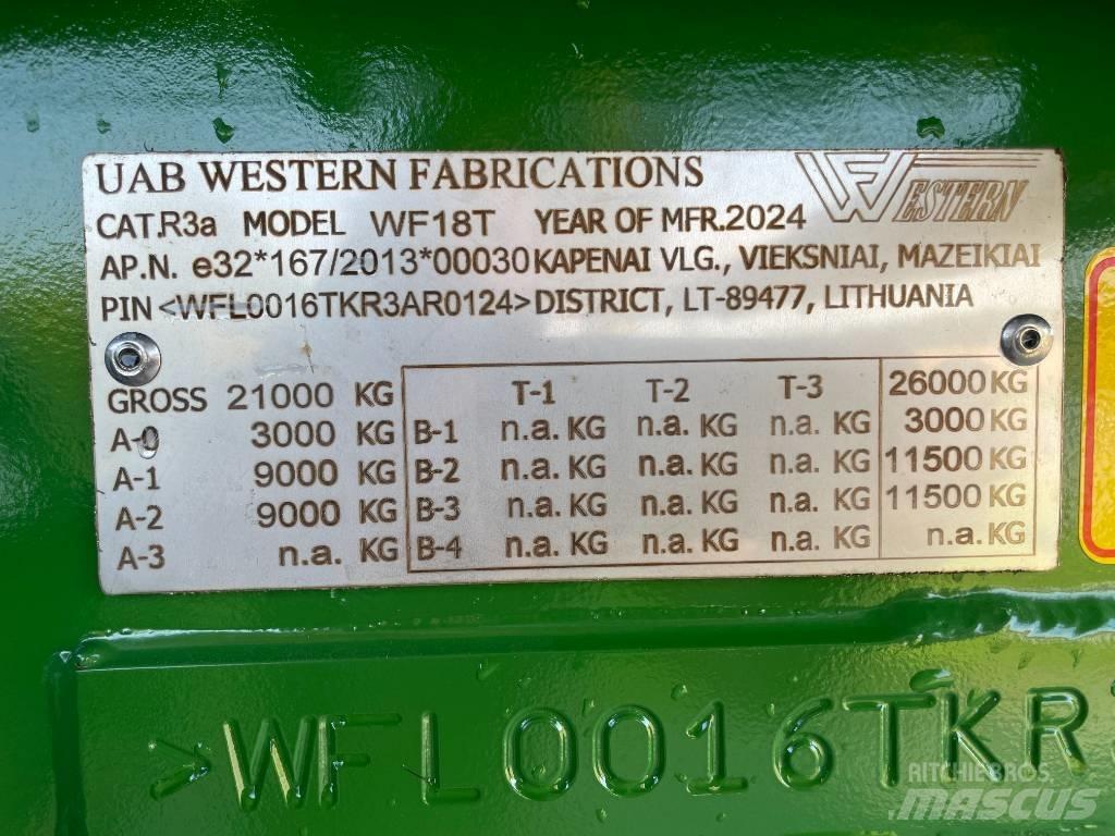 Western WF18T Ανατρεπόμενες ρυμούλκες