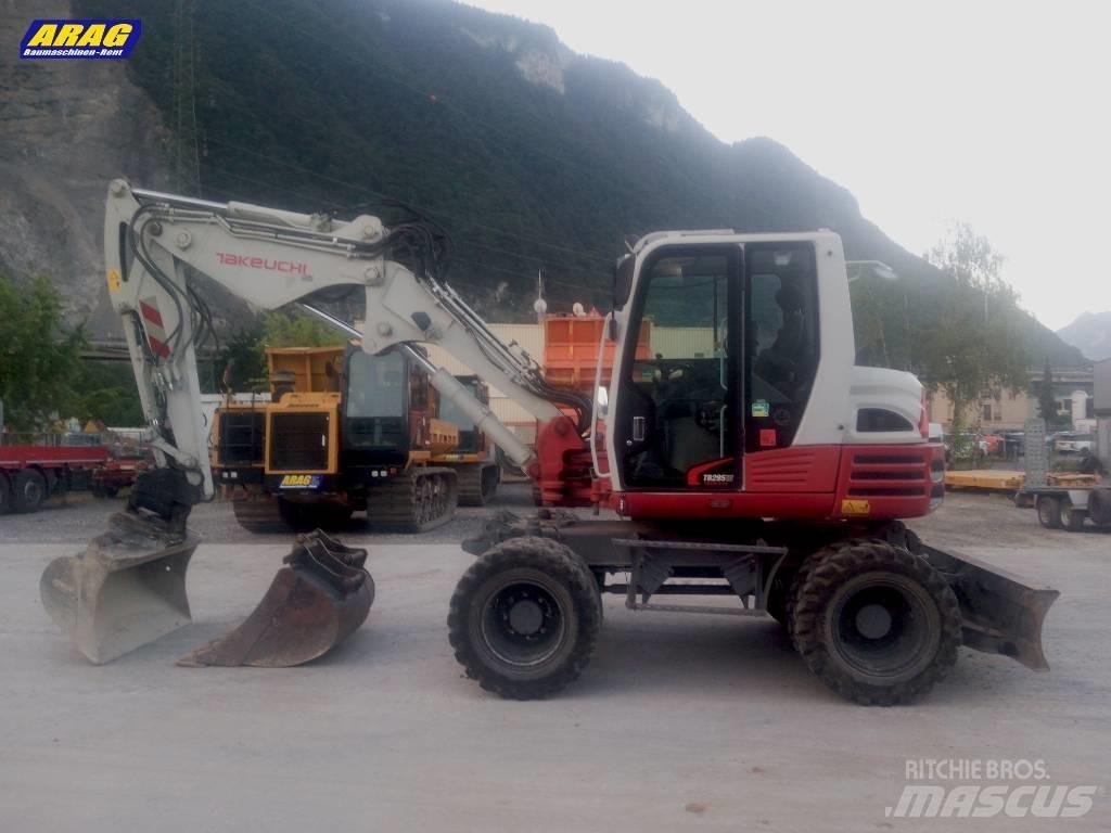 Takeuchi TB 295 W Εκσκαφείς με τροχούς - λάστιχα