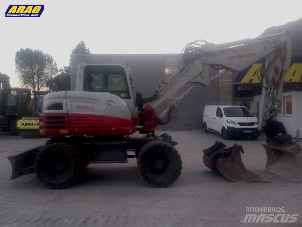 Takeuchi TB 295 W Εκσκαφείς με τροχούς - λάστιχα
