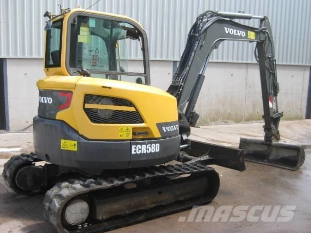 Volvo ECR 58 D Εκσκαφάκι (διαβολάκι) < 7t