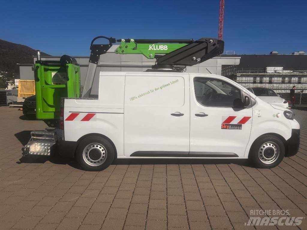 Klubb K20L Εναέριες πλατφόρμες τοποθετημένες σε φορτηγό