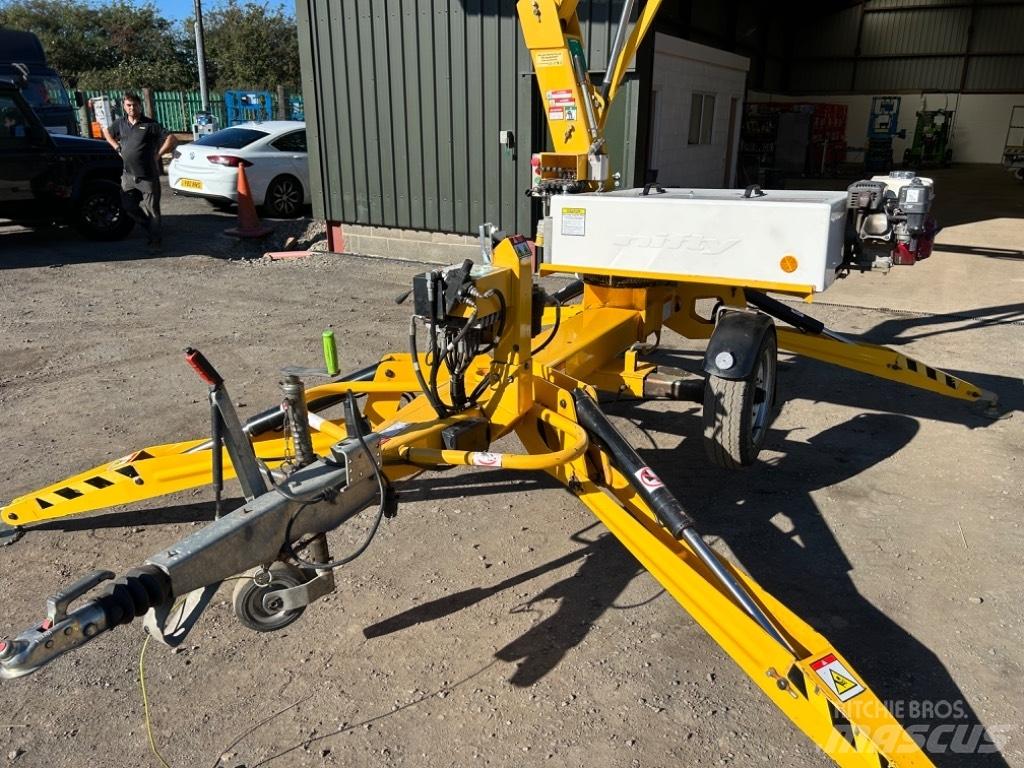 Niftylift 120TPE Εναέριες πλατφόρμες τοποθετημένες σε ρυμούλκα