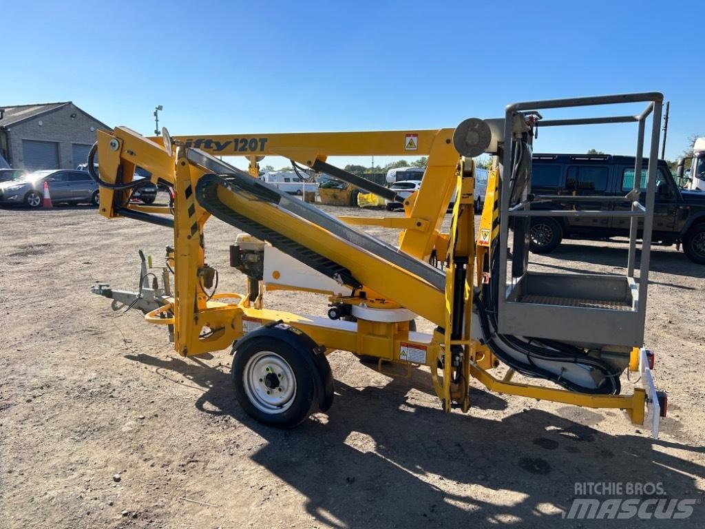 Niftylift 120TPE Εναέριες πλατφόρμες τοποθετημένες σε ρυμούλκα
