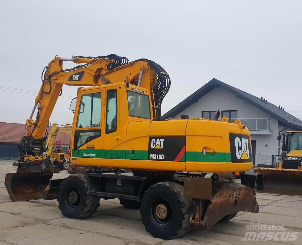 CAT M 316 D Εκσκαφείς με τροχούς - λάστιχα