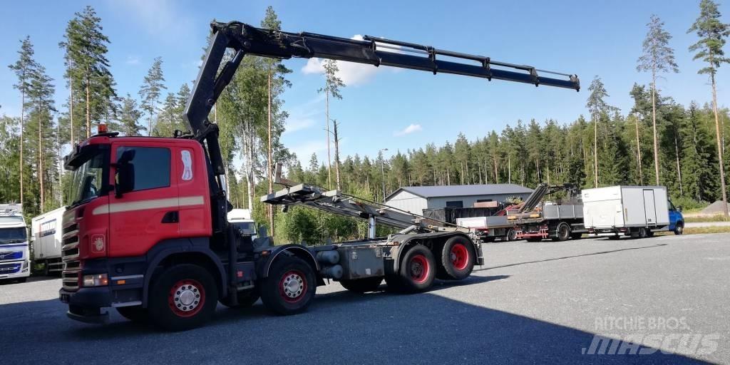 Scania R420 Φορτηγά με Γερανό