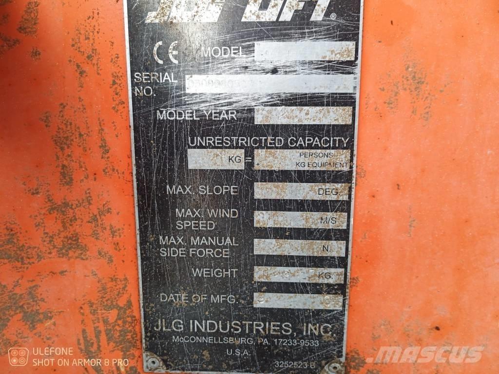 JLG 600 AJ Ανυψωτήρες με αρθρωτό βραχίονα