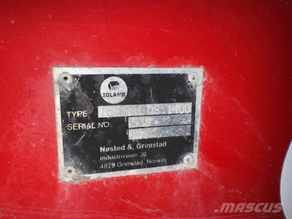 Igland DS 1400 Διαστρωτήρες άμμου και αλατιού