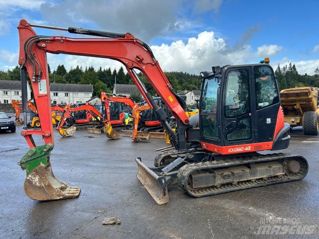 Kubota KX080-4 Μίνι εκσκαφείς 7t - 12t