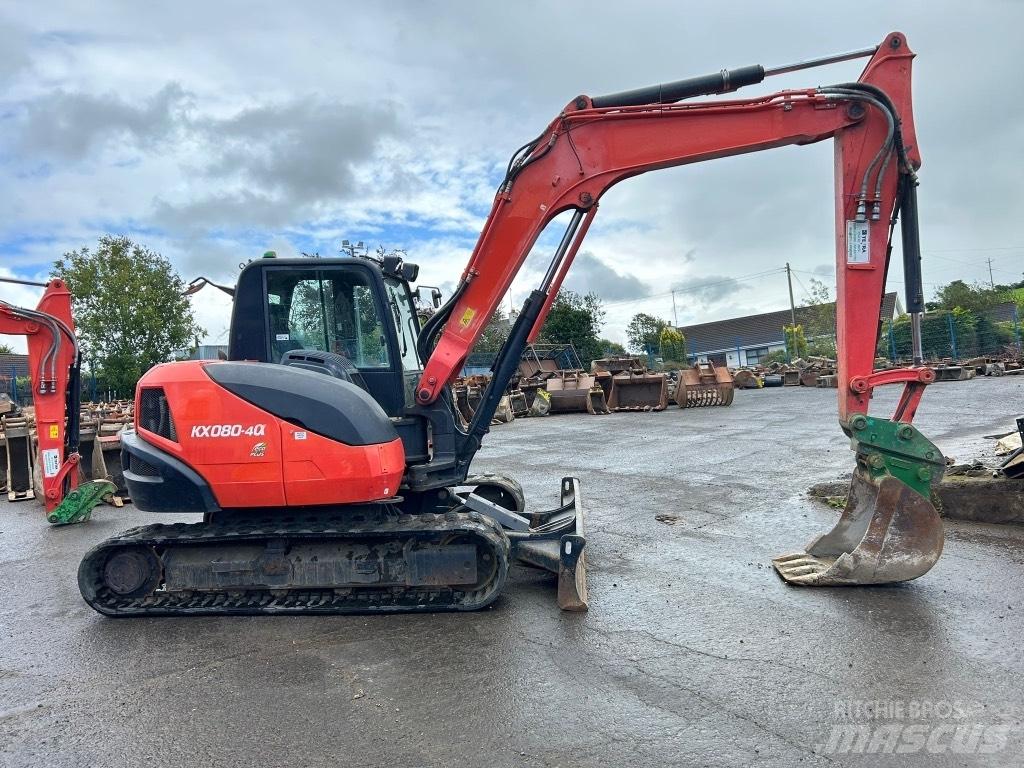 Kubota KX080-4 Μίνι εκσκαφείς 7t - 12t