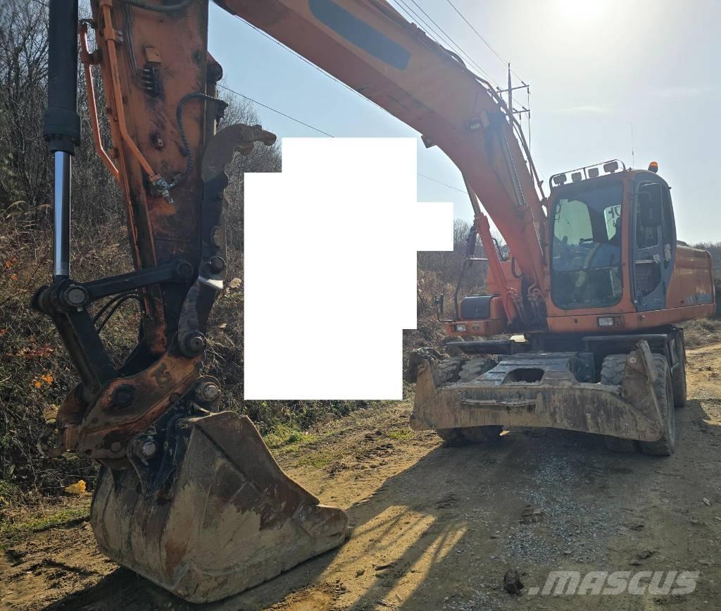 Doosan DX 210 W Εκσκαφείς με τροχούς - λάστιχα