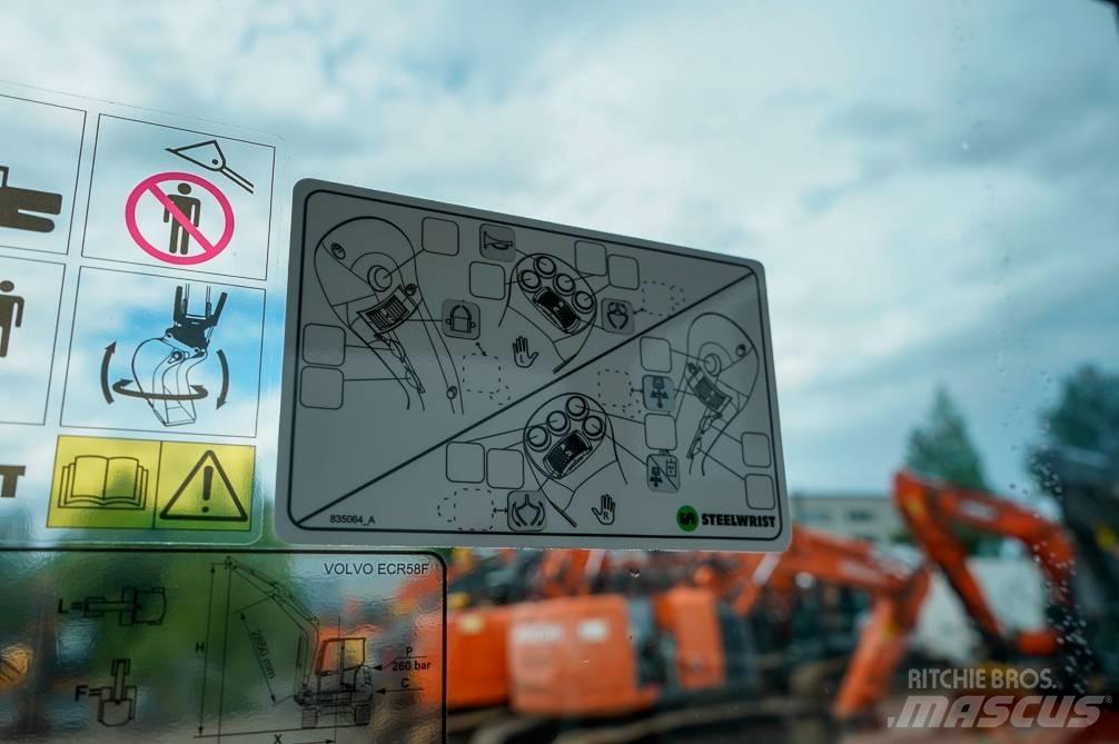 Volvo ECR58F EX-DEMO Εκσκαφάκι (διαβολάκι) < 7t