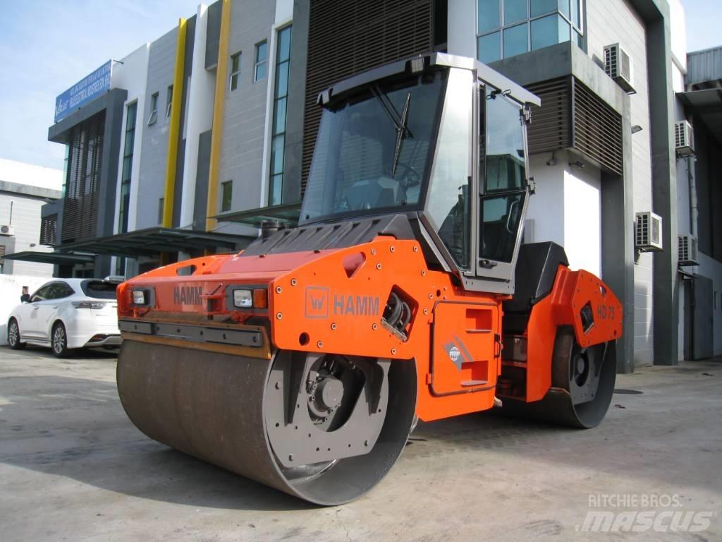 Hamm HD 75 Οδοστρωτήρες διπλού κυλίνδρου