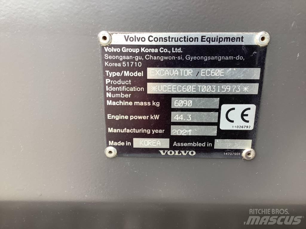 Volvo EC 60 E Εκσκαφείς με ερπύστριες