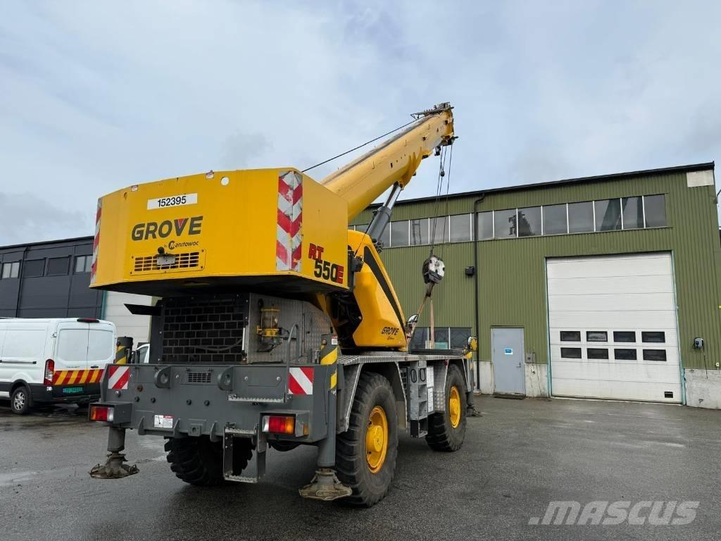 Grove RT 550 E Γερανοί ανώμαλου εδάφους