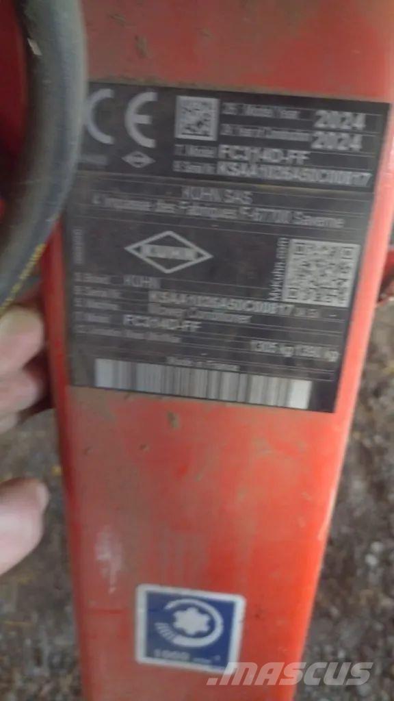 Kuhn FC 314 D FF Χορτοκοπτικά επιβίβασης και έλξης