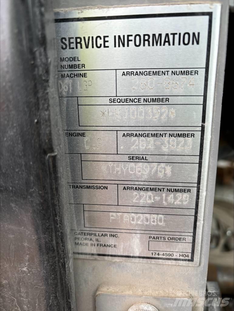 CAT D 6 T LGP Μπουλντόζες με ερπύστριες