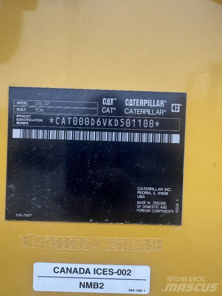 CAT D6 LGP Μπουλντόζες με ερπύστριες