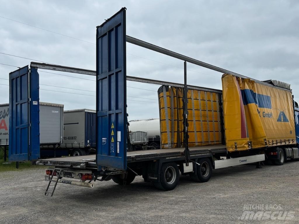 Krone Mega 2achs Ημιρυμούλκες Κουρτίνα