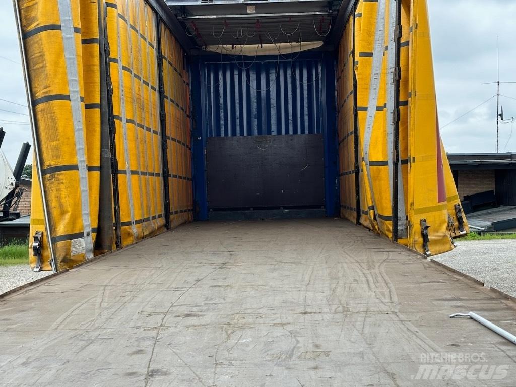 Krone Mega 2achs Ημιρυμούλκες Κουρτίνα