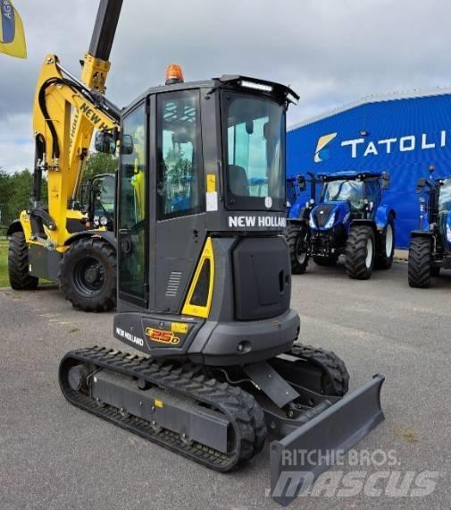 New Holland E25D Εκσκαφάκι (διαβολάκι) < 7t