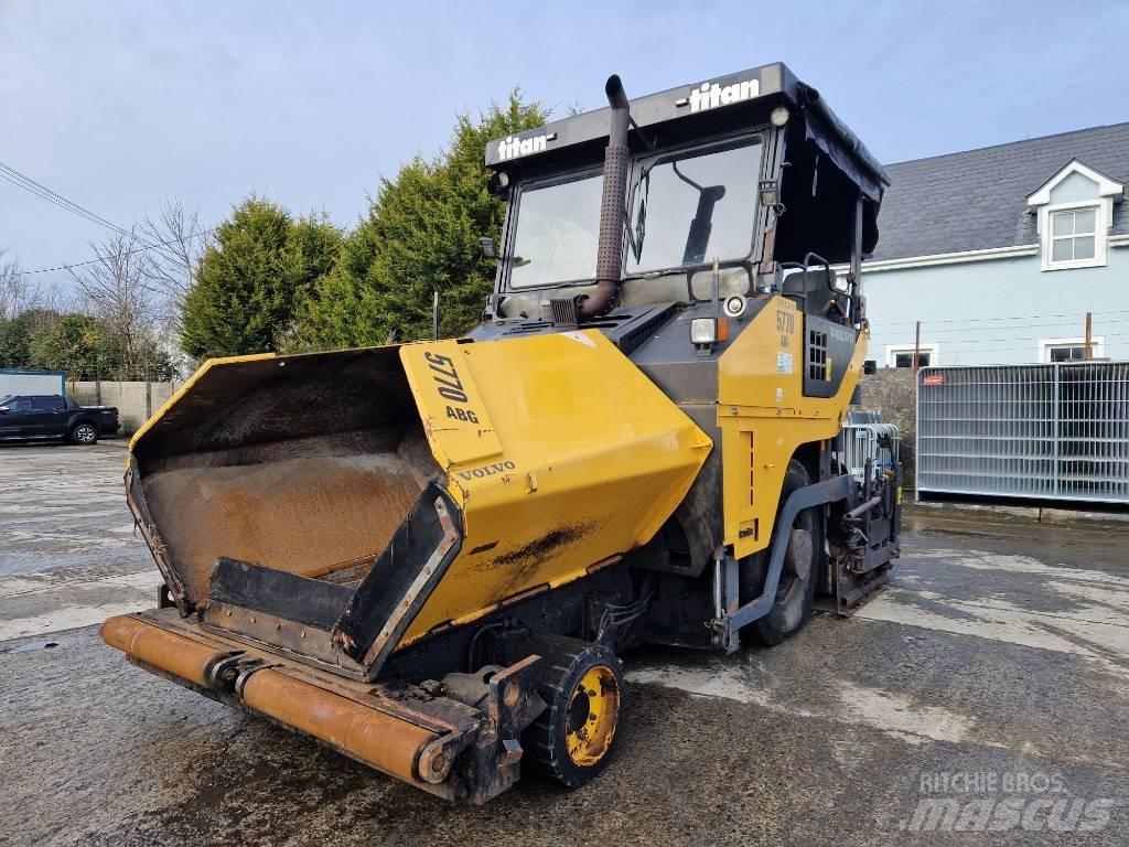 Volvo ABG Titan 5770 Επίστρωση ασφάλτου