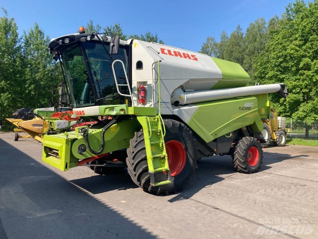 CLAAS Tucano 480 Θεριζοαλωνιστικές μηχανές