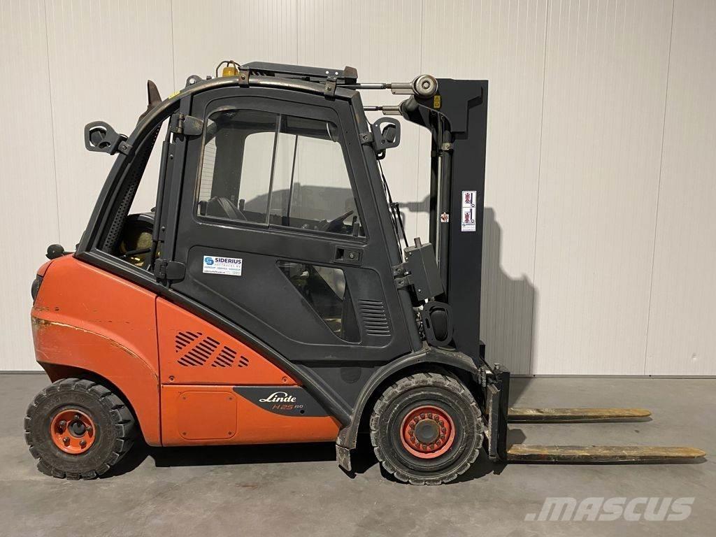 Linde H25T-393 Περονοφόρα ανυψωτικά κλαρκ με φυσικό αέριο LPG
