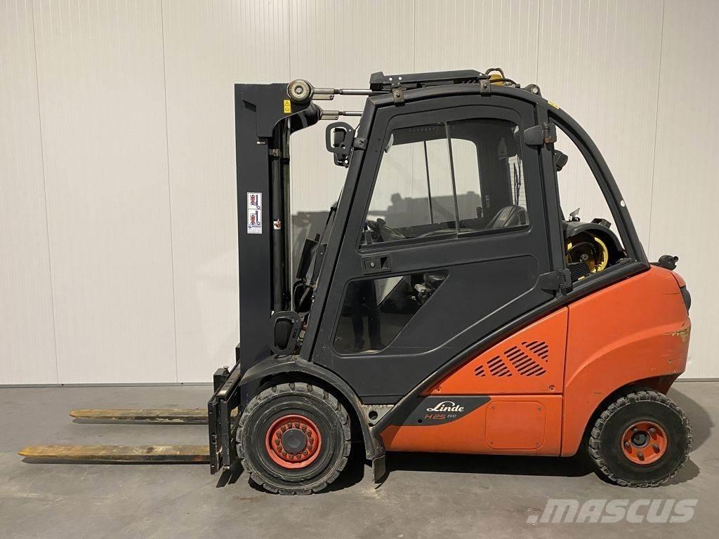 Linde H25T-393 Περονοφόρα ανυψωτικά κλαρκ με φυσικό αέριο LPG