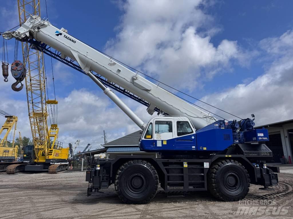 Tadano GR 750 XL Γερανοί ανώμαλου εδάφους
