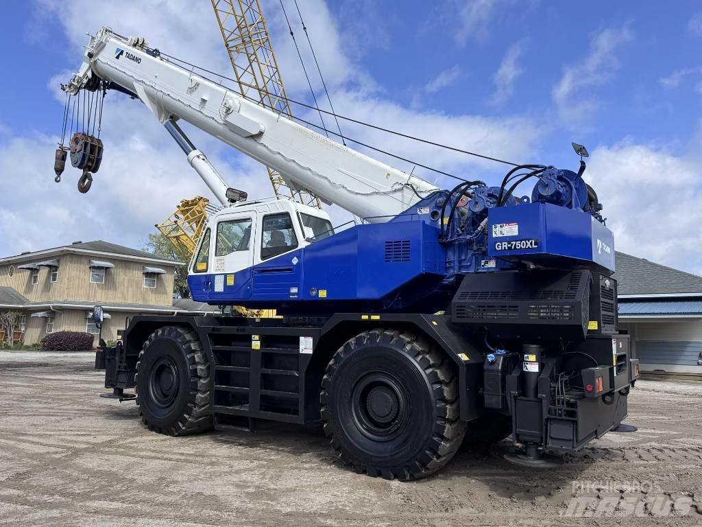 Tadano GR 750 XL Γερανοί ανώμαλου εδάφους