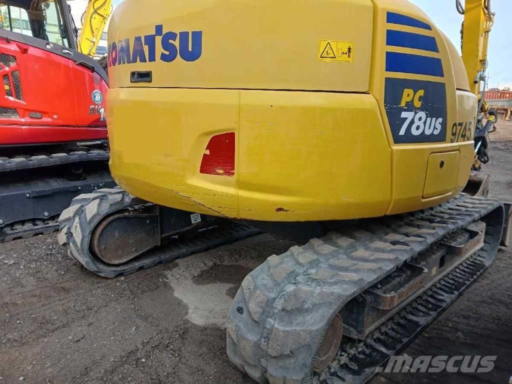 Komatsu PC78US-10 Μίνι εκσκαφείς 7t - 12t