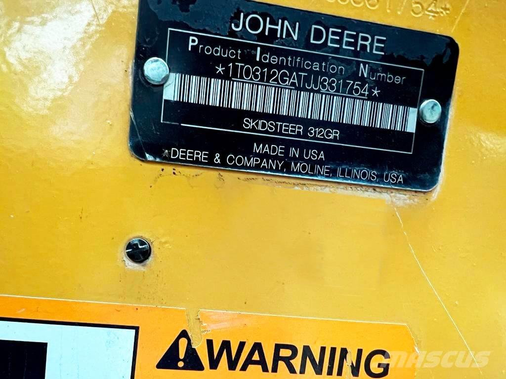 John Deere 312 Φορτωτάκια