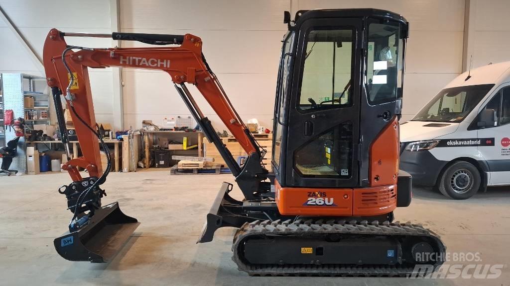 Hitachi ZX 26 U-6 Εκσκαφάκι (διαβολάκι) < 7t