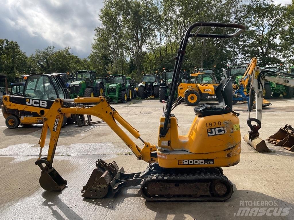 JCB 8008 CTS Εκσκαφάκι (διαβολάκι) < 7t