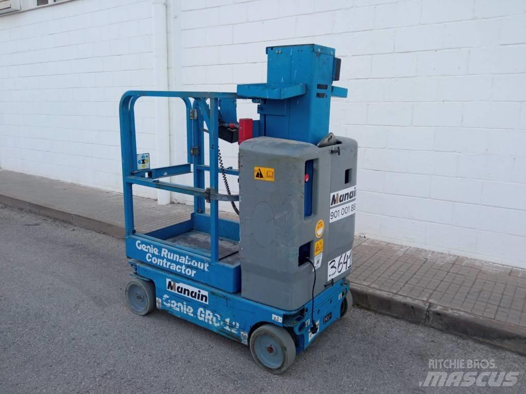 Genie GRC 12 Ανυψωτήρες με κατακόρυφους πυλώνες