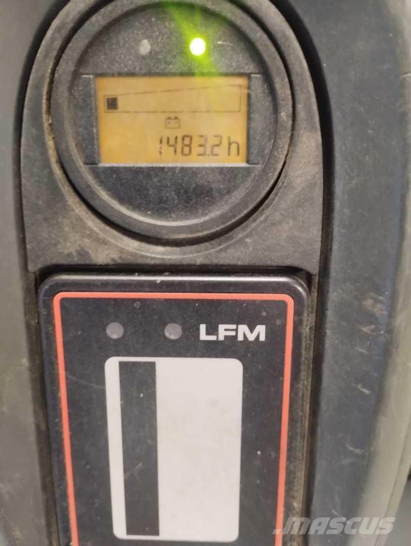 Linde T16 Παλετοφόρα πεζού χειριστή με ιστό