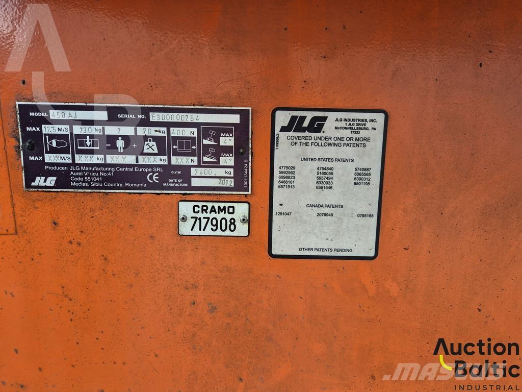 JLG 450 AJ II Ανυψωτήρες με αρθρωτό βραχίονα