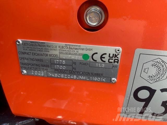 Kubota U 17-3 Εκσκαφάκι (διαβολάκι) < 7t