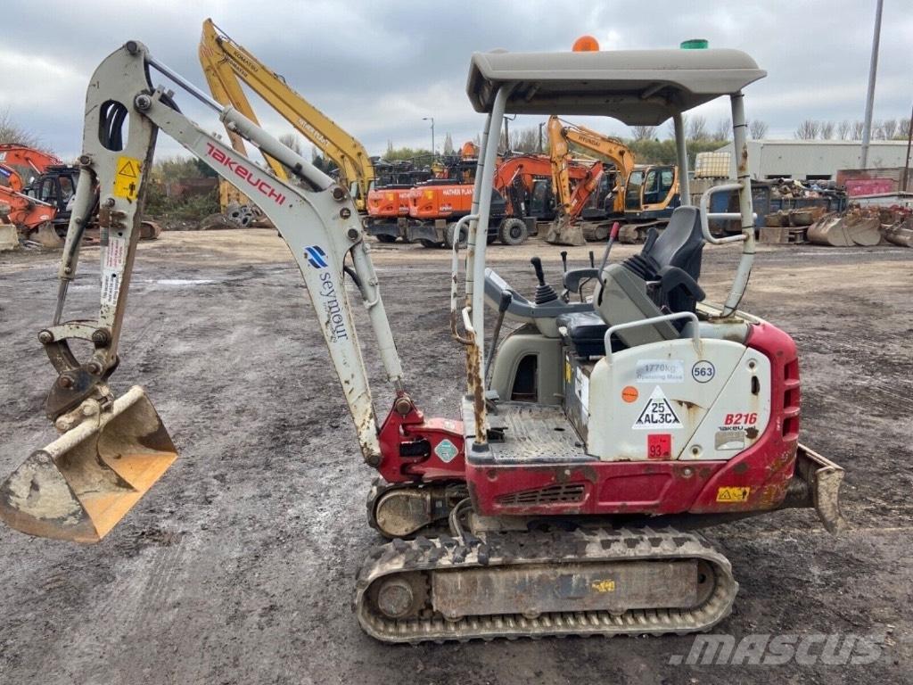 Takeuchi TB 216 Εκσκαφάκι (διαβολάκι) < 7t