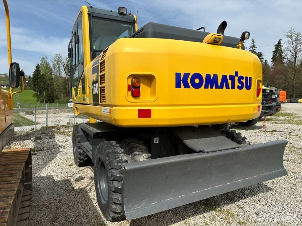 Komatsu PW 160-8 Εκσκαφείς με τροχούς - λάστιχα