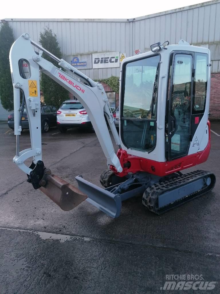 Takeuchi TB216 Εκσκαφάκι (διαβολάκι) < 7t