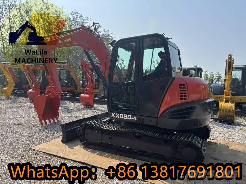 Kubota KX 080-4 Εκσκαφάκι (διαβολάκι) < 7t