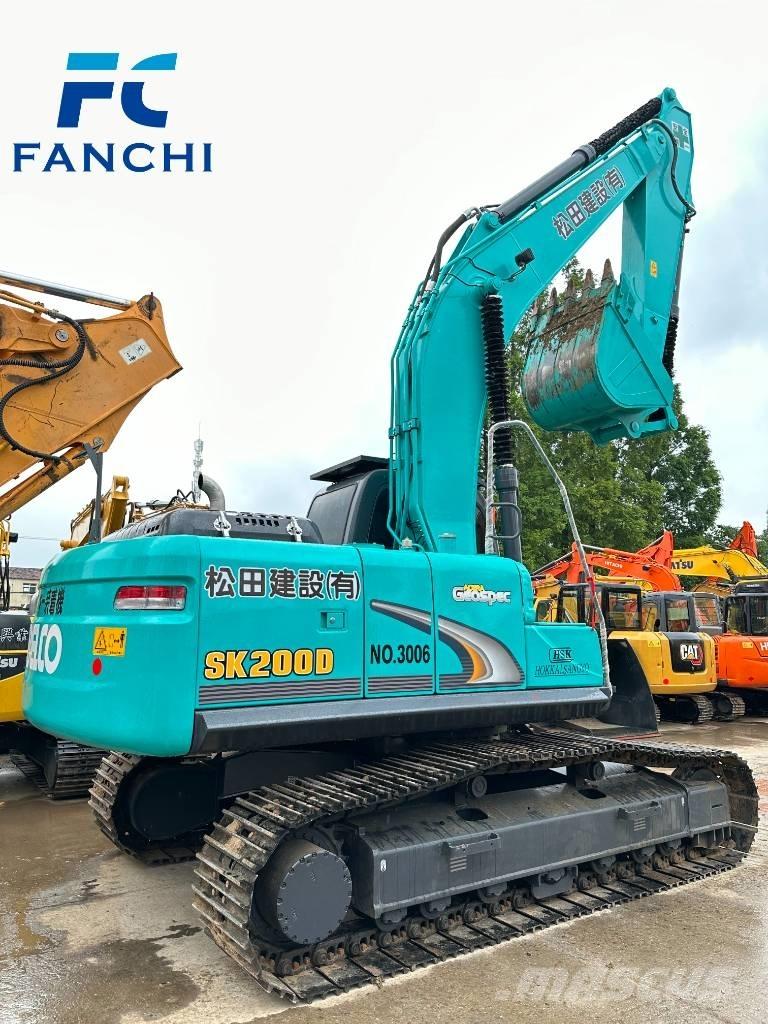 Kobelco SK 200-8 Εκσκαφείς με ερπύστριες