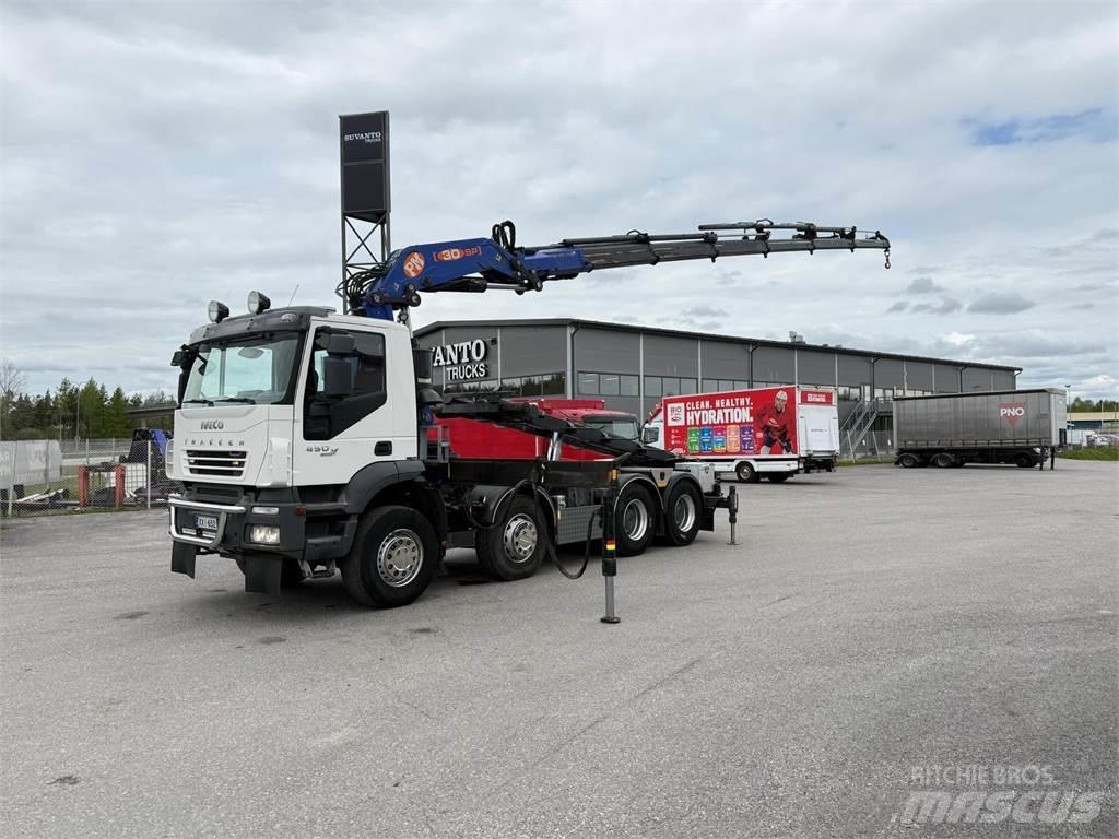Iveco 410T45 8x4 Φορτηγά με Γερανό