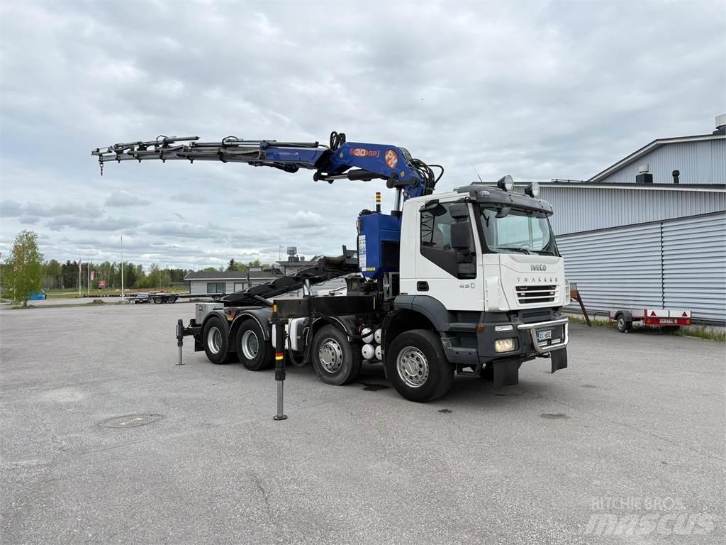 Iveco 410T45 8x4 Φορτηγά με Γερανό