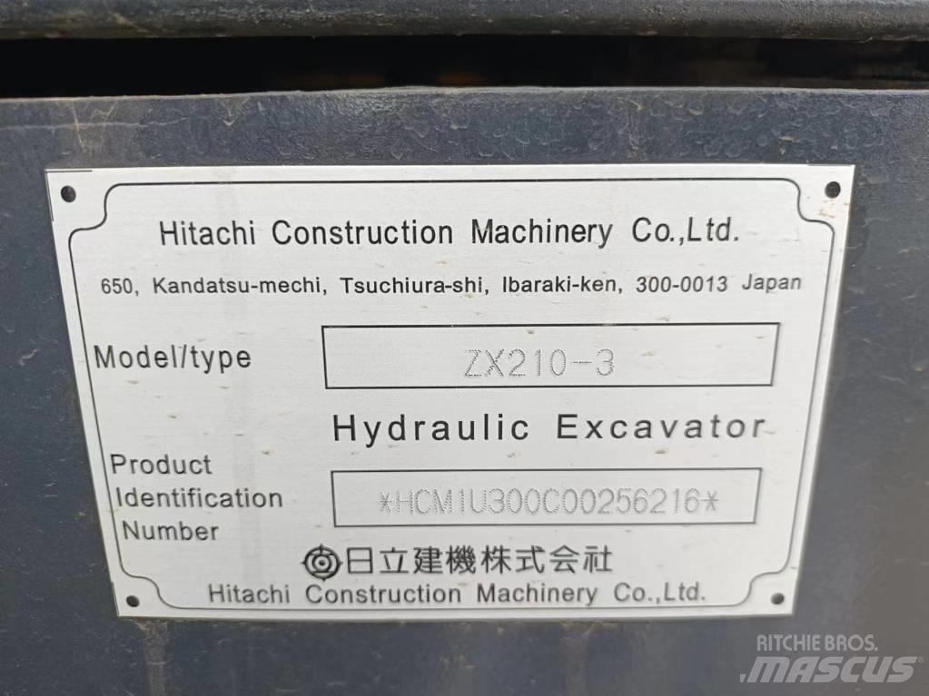 Hitachi ZX210 Εκσκαφείς με ερπύστριες