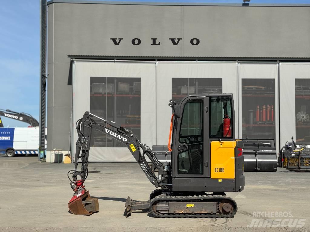 Volvo EC 18 E Εκσκαφάκι (διαβολάκι) < 7t