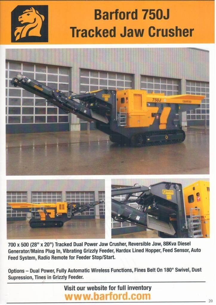 Barford 750J Μηχανές κοσκινίσματος