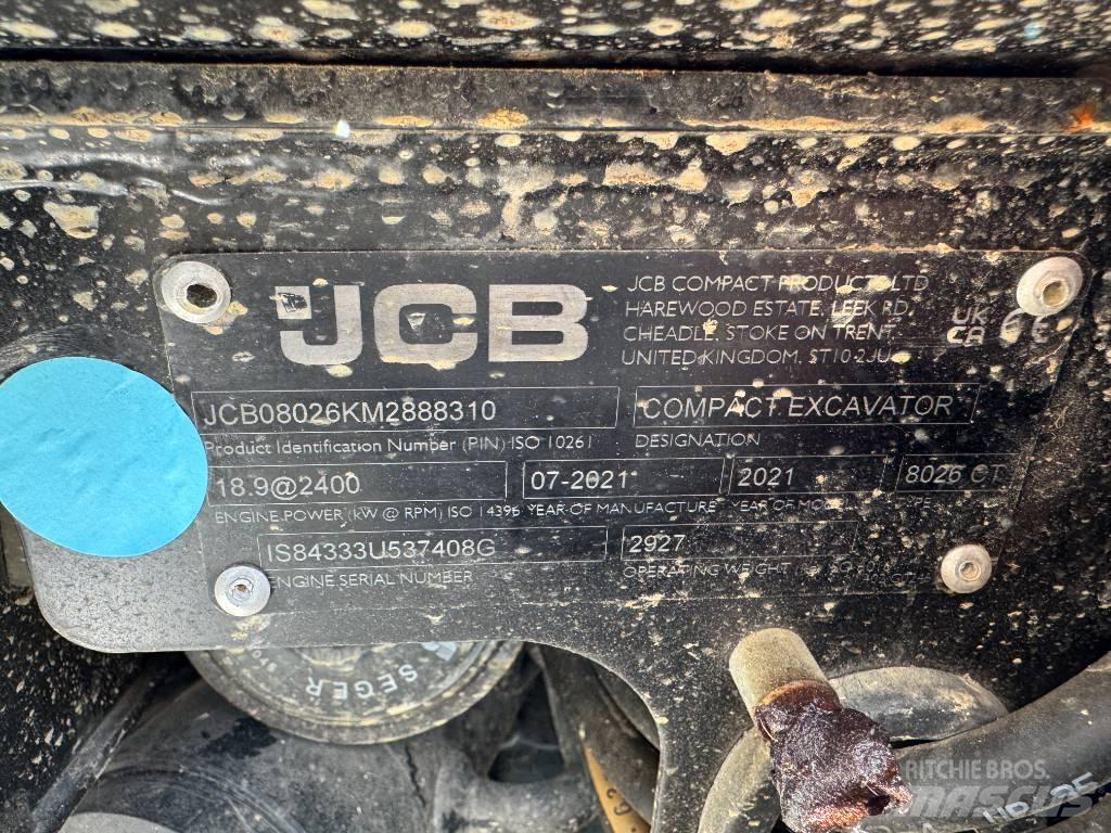 JCB 8026CTS Εκσκαφείς με ερπύστριες